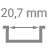 20,7 mm